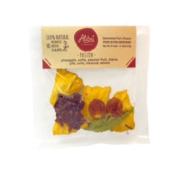 Infusion de Fruits Séchés Alibú Pasión Sachet 12gr x5