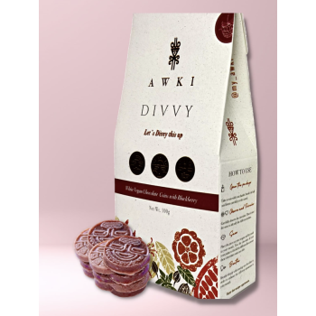 AWKI DIVVY White Vegan with Blackberry 100gr