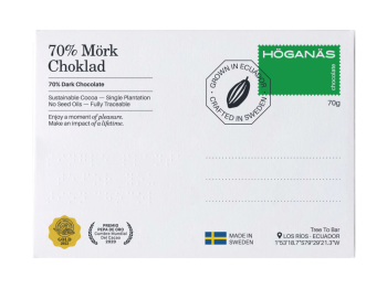 Höganäs Chocolate® 70% Dark chocolate