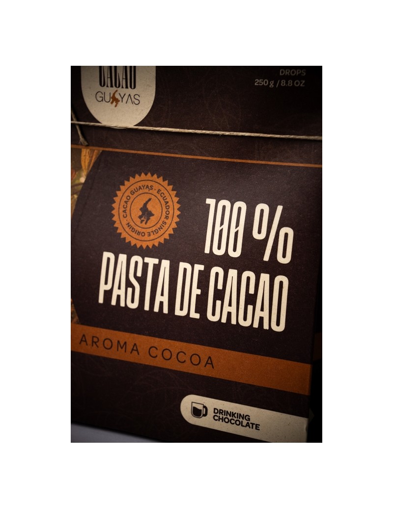Cacao Guayas - Drinking Chocolate 100% 250gr  