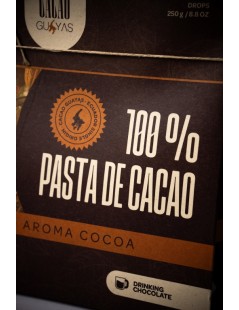 Cacao Guayas - Drinking Chocolate 100% 250gr  