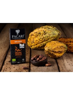 Paccari Chocolate Bar 100% Raw 50gr