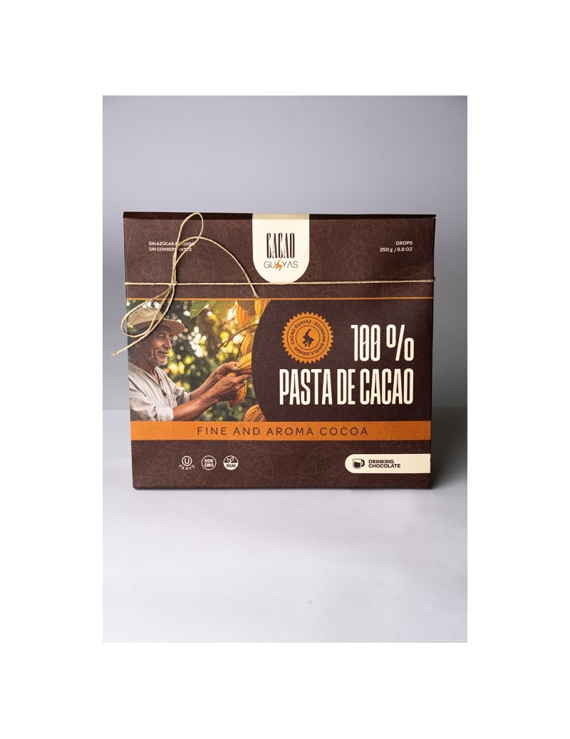 Cacao Guayas - Drinking Chocolate 100% 250gr  