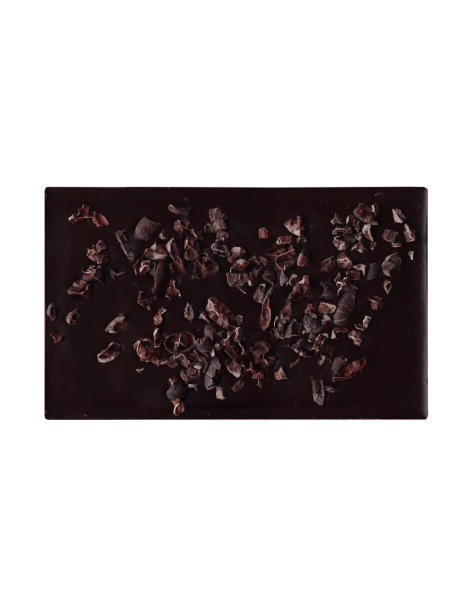 Höganäs Chocolate 80% Bar Dark chocolate + cocoa nibs 70gr