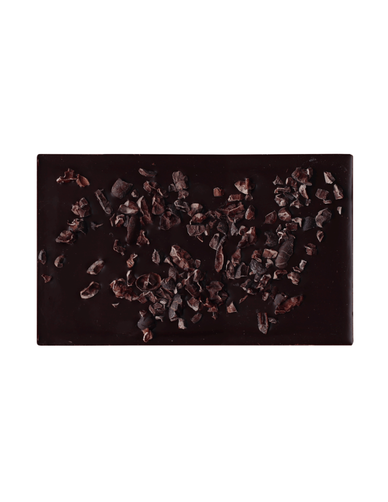 Höganäs Chocolate 80% Bar Dark chocolate + cocoa nibs 70gr