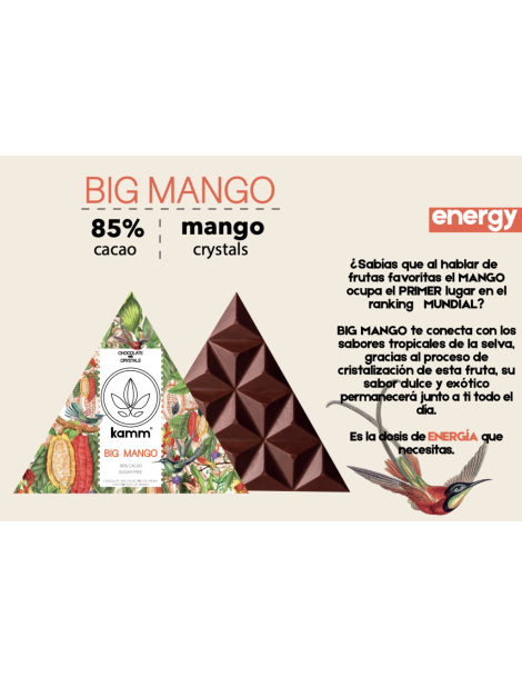 Kamm Chocolate Big Mango 85% 60g