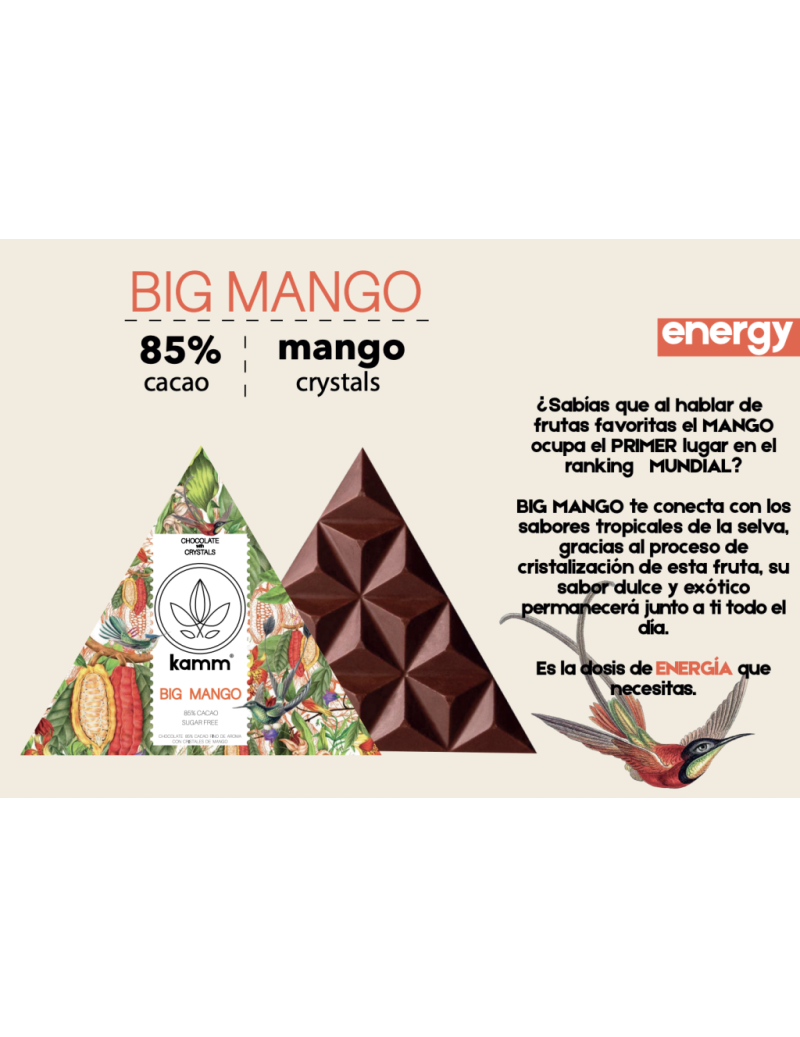 Kamm Chocolate Big Mango 85% 60g