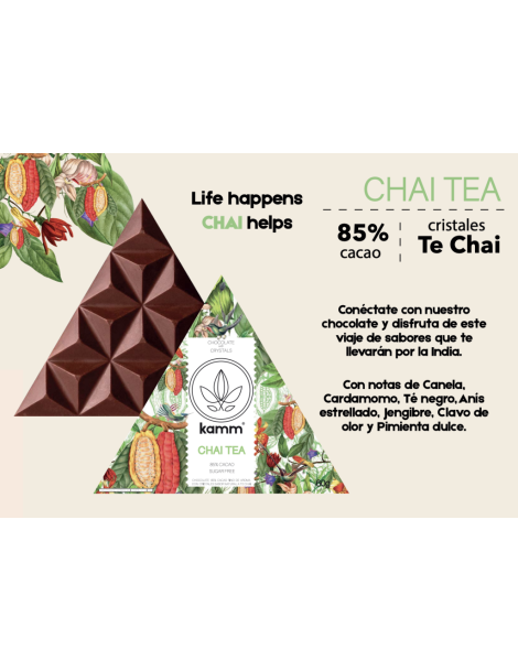 Kamm Chocolate Chai Tea 85% 60g