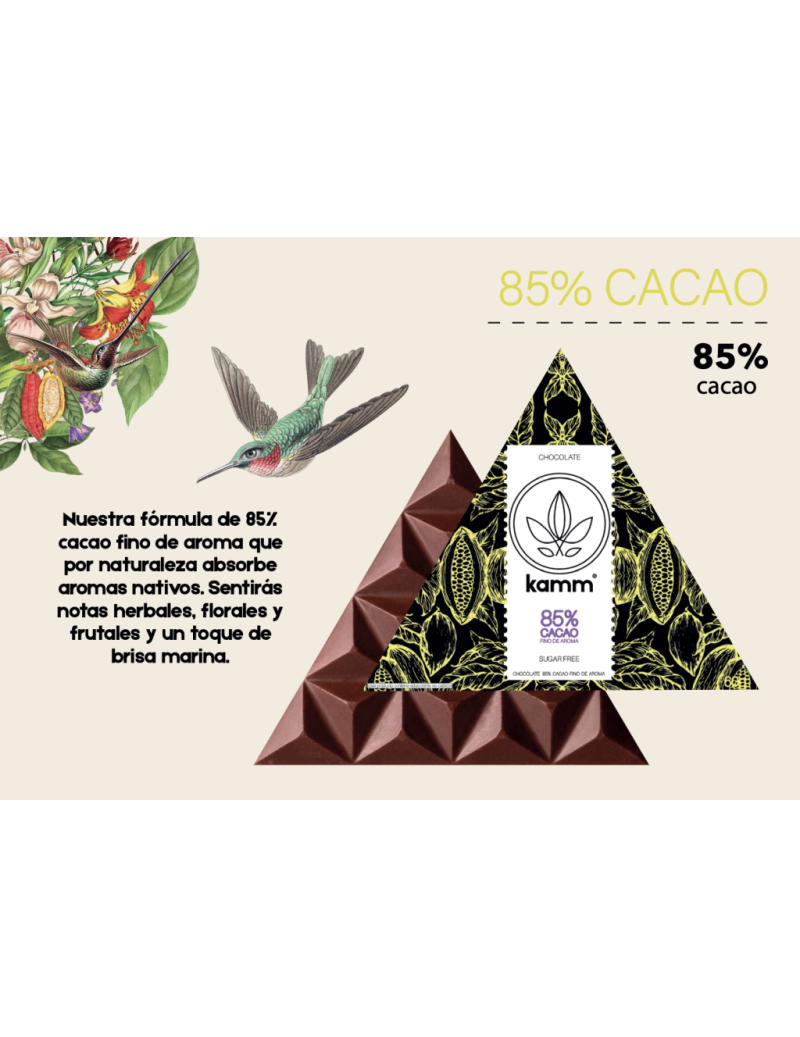 Kamm Chocolate Nude 85% 60g