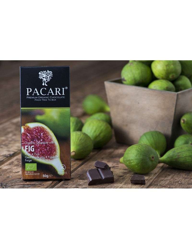 Paccari Chocolate Bar 60% Higos 50gr