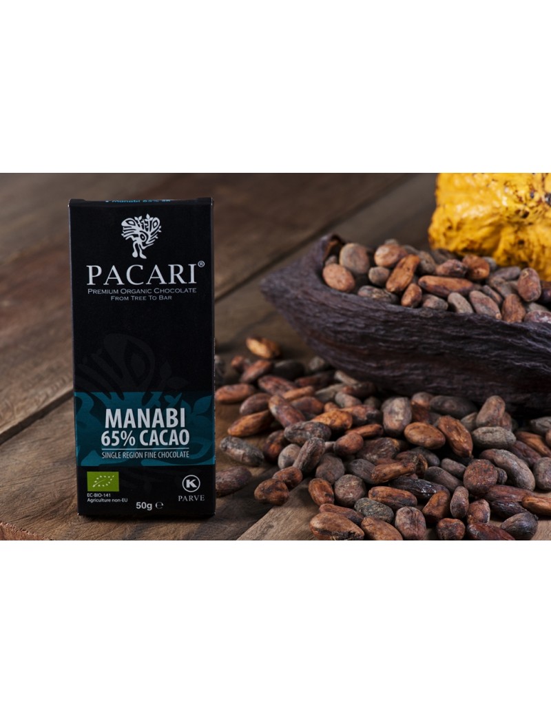 Paccari Chocolate Bar 65% Provincia Manabi 50gr