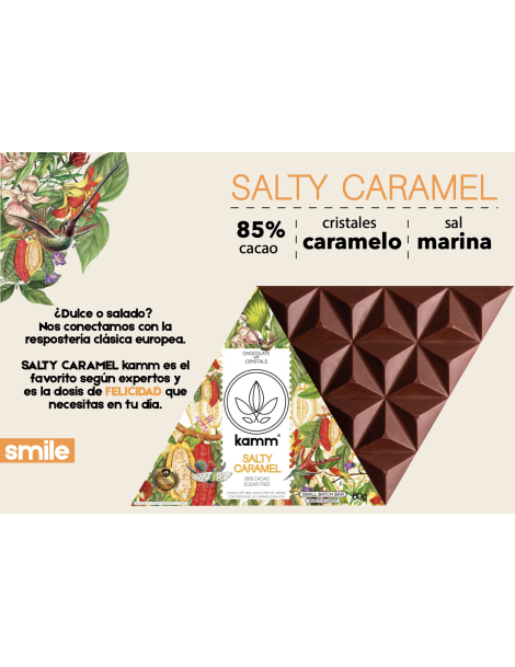 Kamm Chocolate Salty Caramel 85% 60g