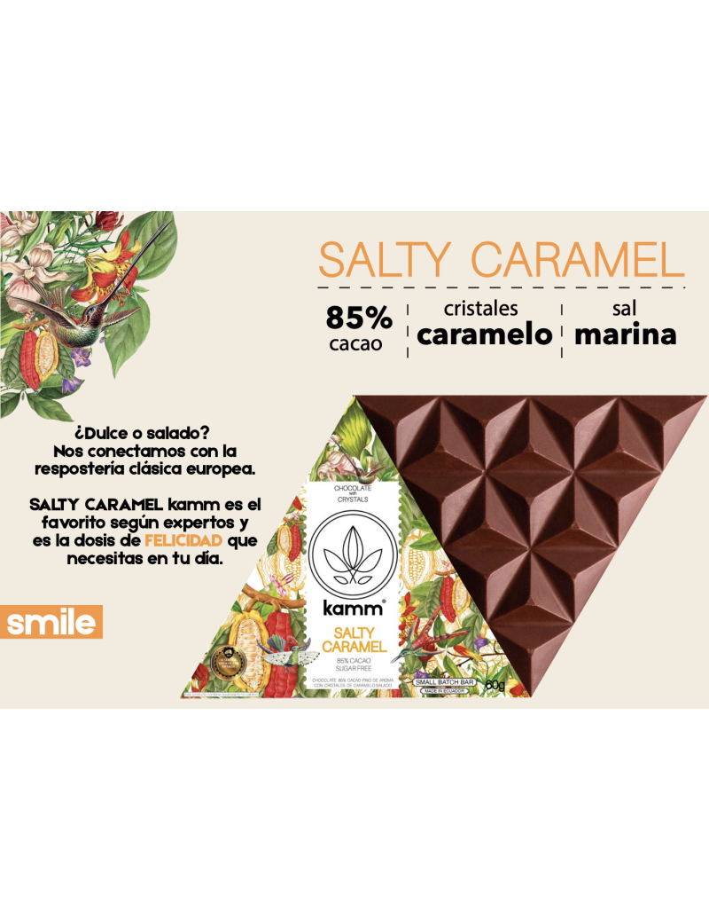 Kamm Chocolate Salty Caramel 85% 60g