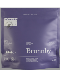 Höganäs Chocolate 60% Dark Couverture "BRUNNBY" 2,5kg