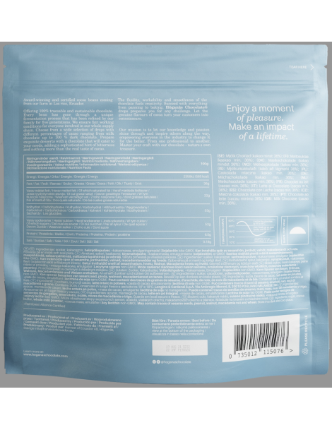 Höganäs Chocolate 36% Milk Couverture "MJÖHULT" 2,5kg