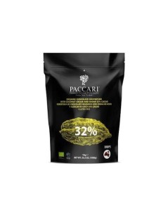 Paccari Chocolate Orgánico Couverture 32% - Pieces/Chips 1kg