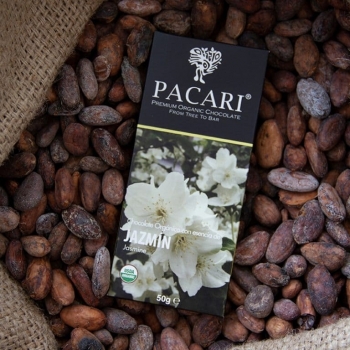 PACARI Chocolate Negro Orgánico Jazmin - Barra 50gr