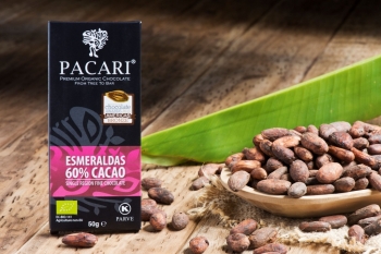 PACARI Chocolate Negro Orgánico Provincia Esmeraldas  60% - Barra 50gr