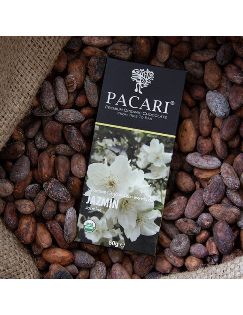 Paccari Chocolate Bar 60% Jazmin 50gr