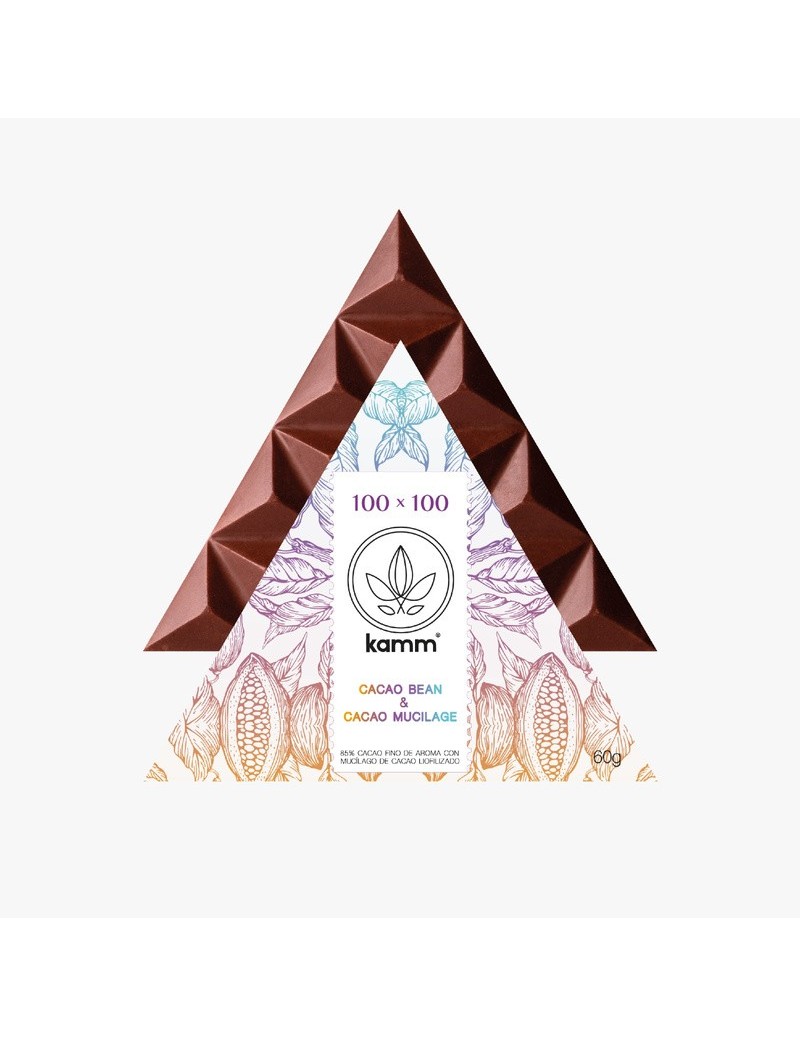 Kamm Chocolate Whole Fruit 85% Cacao & Pulpe 60gr
