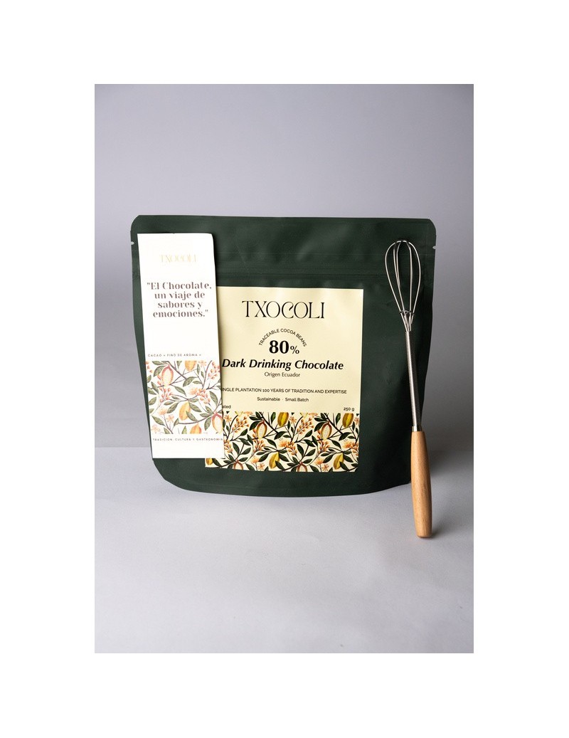Txocoli Chocolate - Drinking Chocolate 80% 250gr
