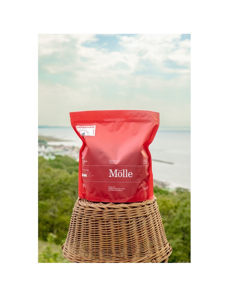 Höganäs Chocolate® 100% Dark Couverture "MÖLLE" 2,5kg