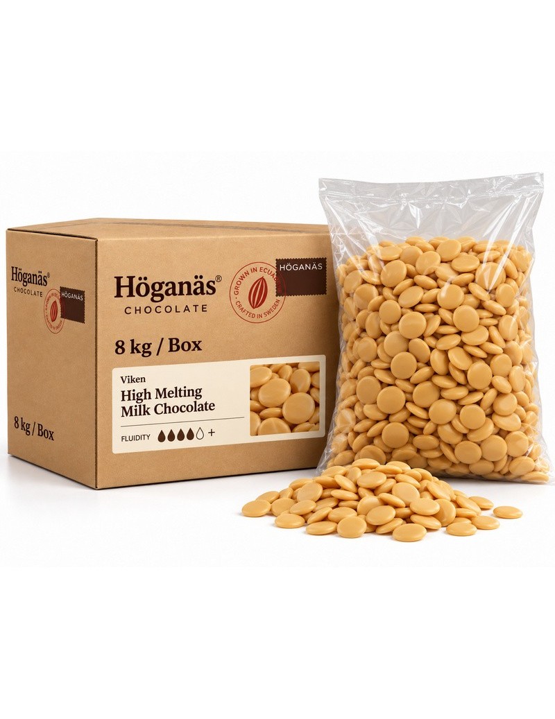 Höganäs Chocolate® White Couverture "VIKEN" 8kg box