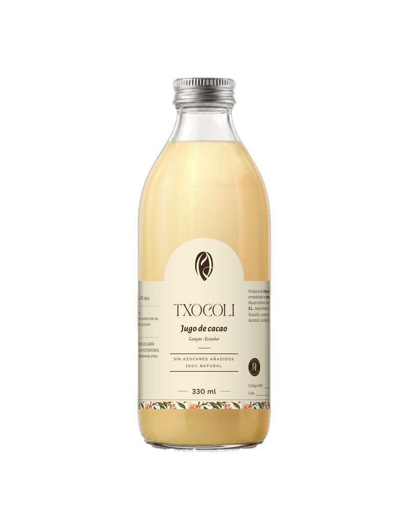 Cocoa Pulp Juice - Pasteurized bottle 330ml(liquid)